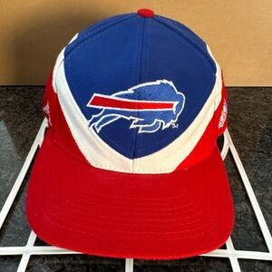 Vintage Buffalo Bills Snapback Hat By Authentic Proline Apex One 90s Fast Ship!